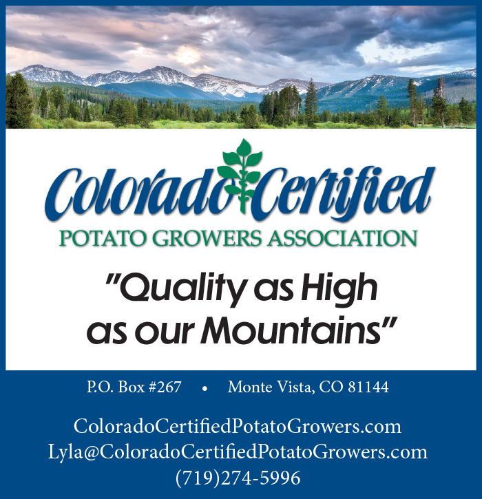 Colorado Certified Potato Growers Advertisement