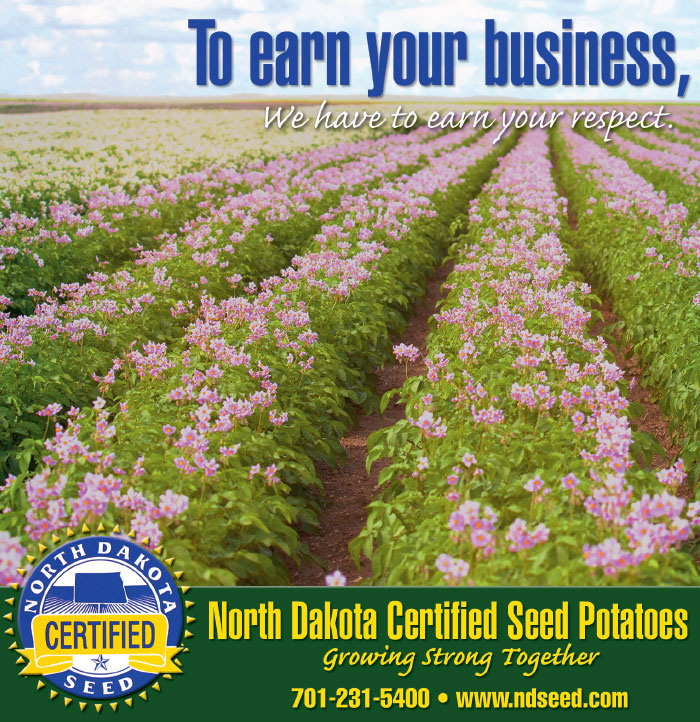 North Dakota Seed Advertisement