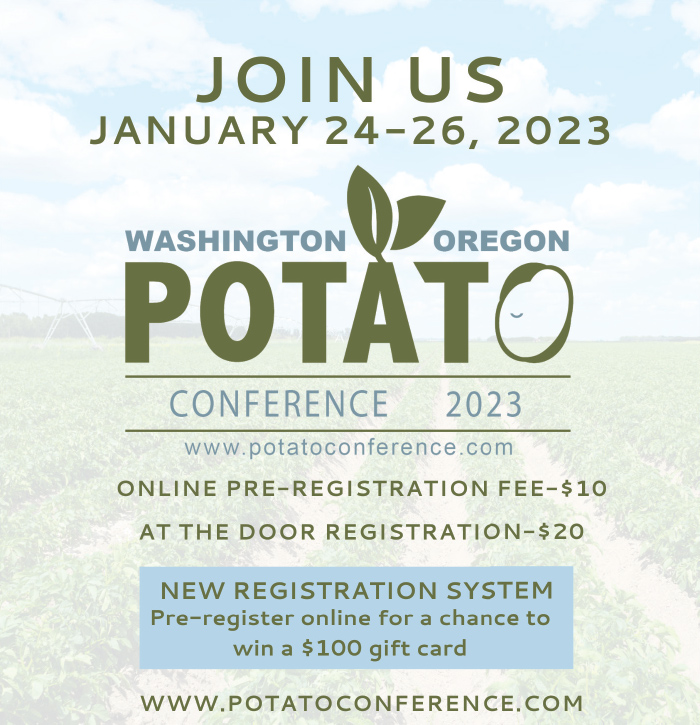 Washington Oregon Potato Conference Advertisement