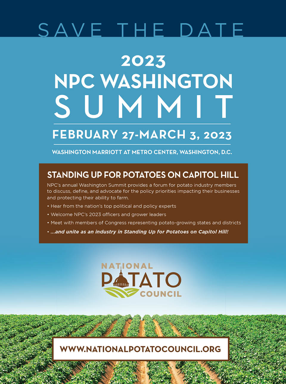 National Potato Council Advertisement